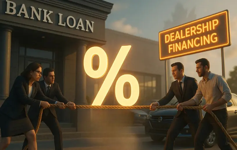 Banks vs Dealership Financing in Canada